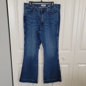 Wrangler Retro Dark Blue Flare Jeans